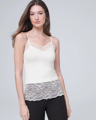 Lace-Hem Camisole