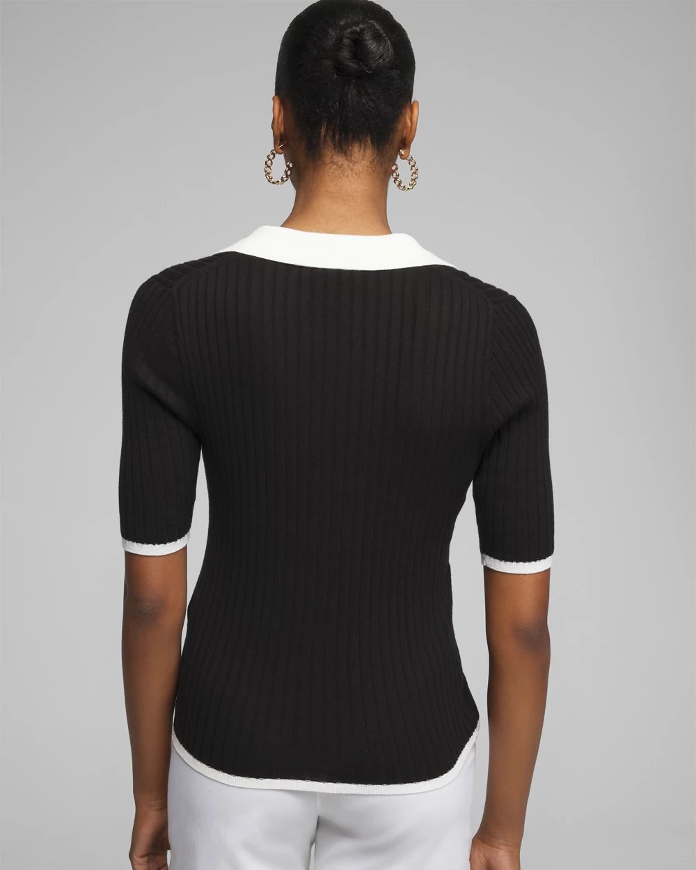 Outlet WHBM Button Pullover Sweater