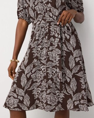 Petite Tie-Waist Mini Dress click to view larger image.