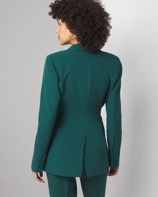Waist Seam Fluid Blazer click to view larger image.