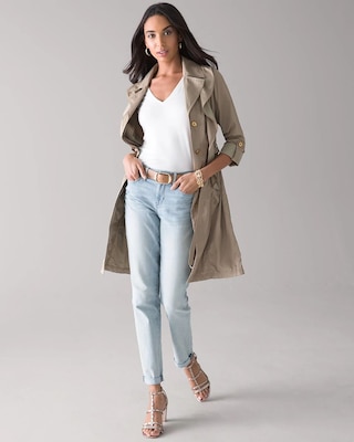 Mid-Rise Everyday Soft Denim™ Girlfriend Jeans