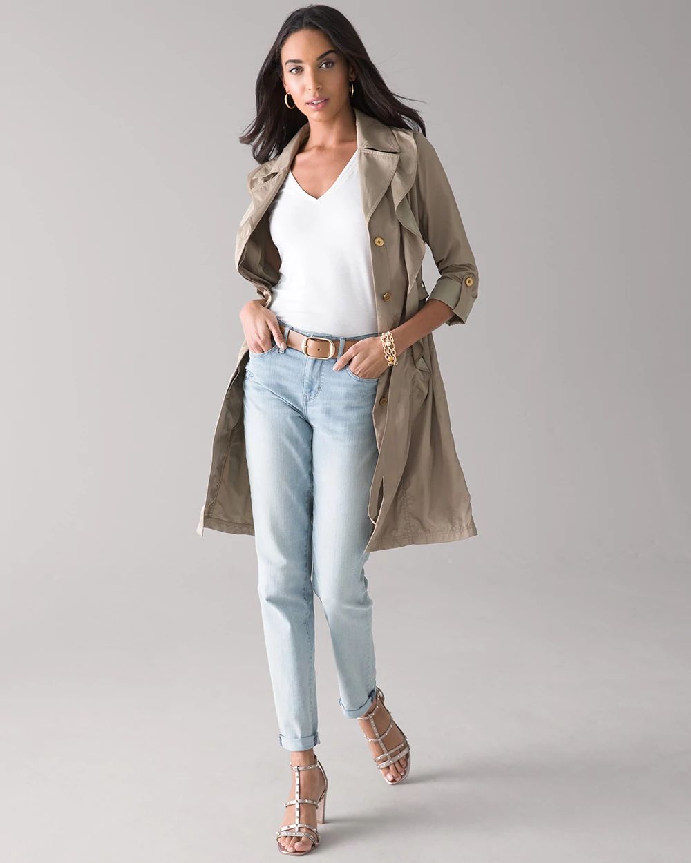 Mid-Rise Everyday Soft Denim™ Girlfriend Jeans