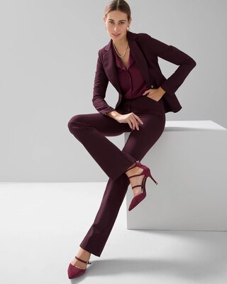 WHBM Ines Slim Bootcut Pant