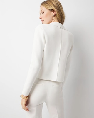 Cropped Sweater Blazer click to view larger image.