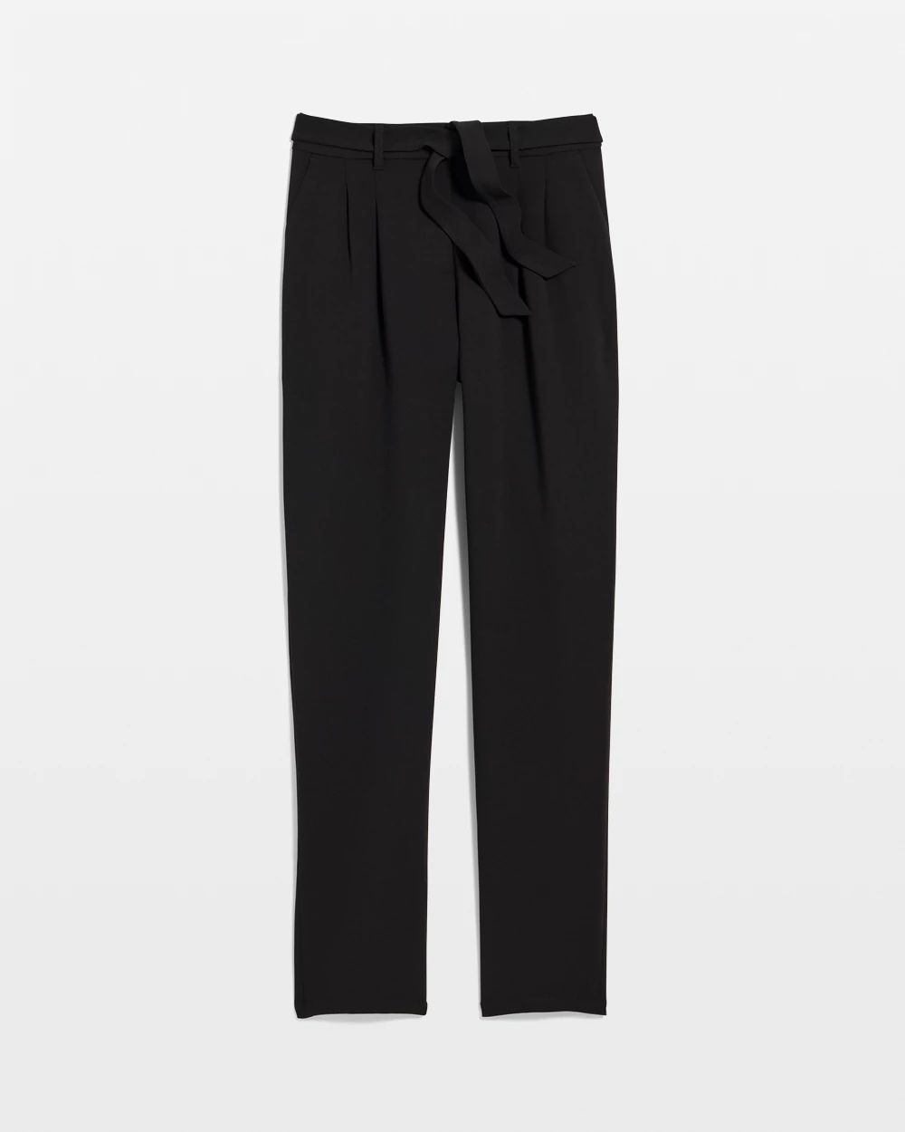 Petite Crepe Tapered Pant
