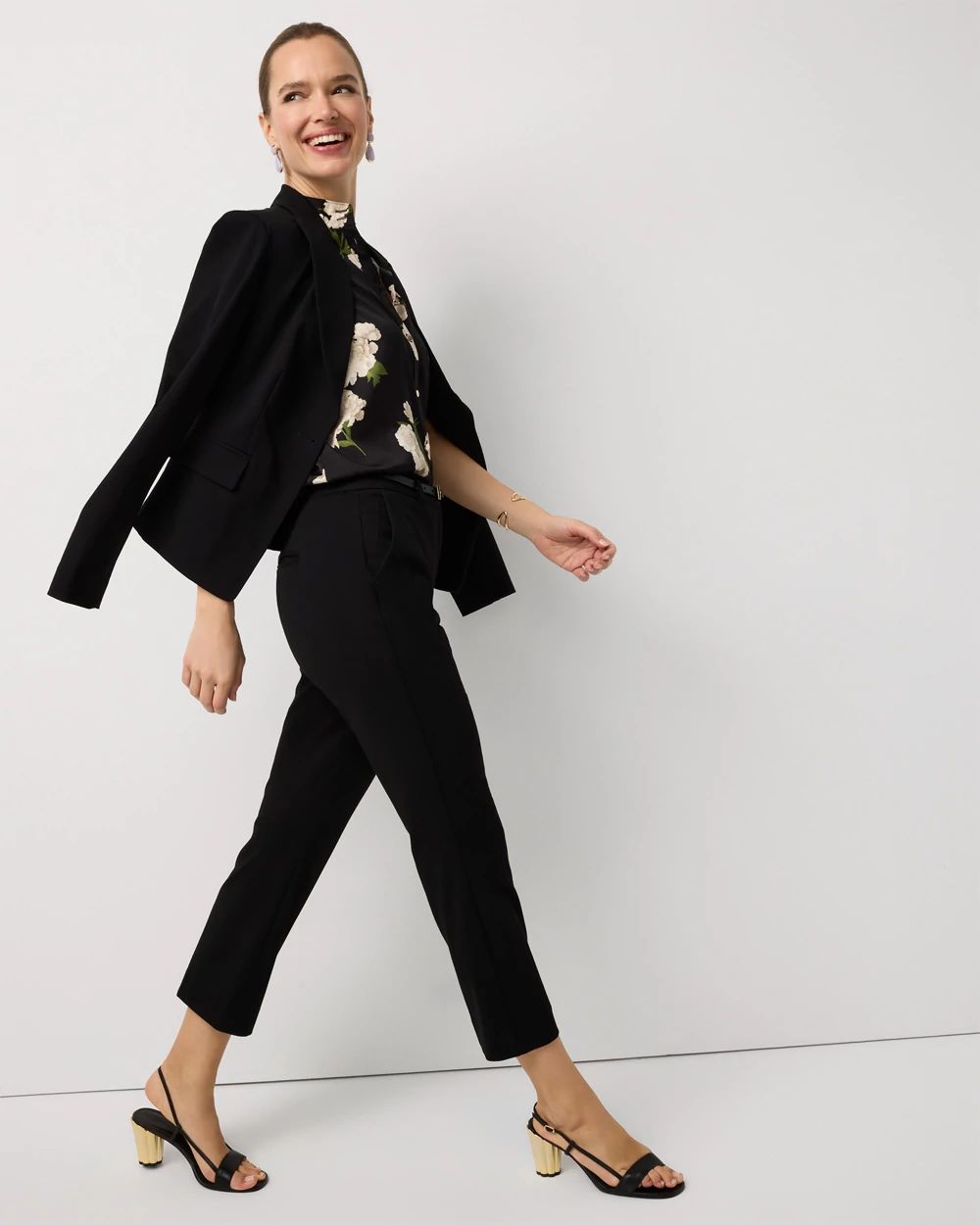 Ponte Tailored Kick Flare Pant click to view larger image.