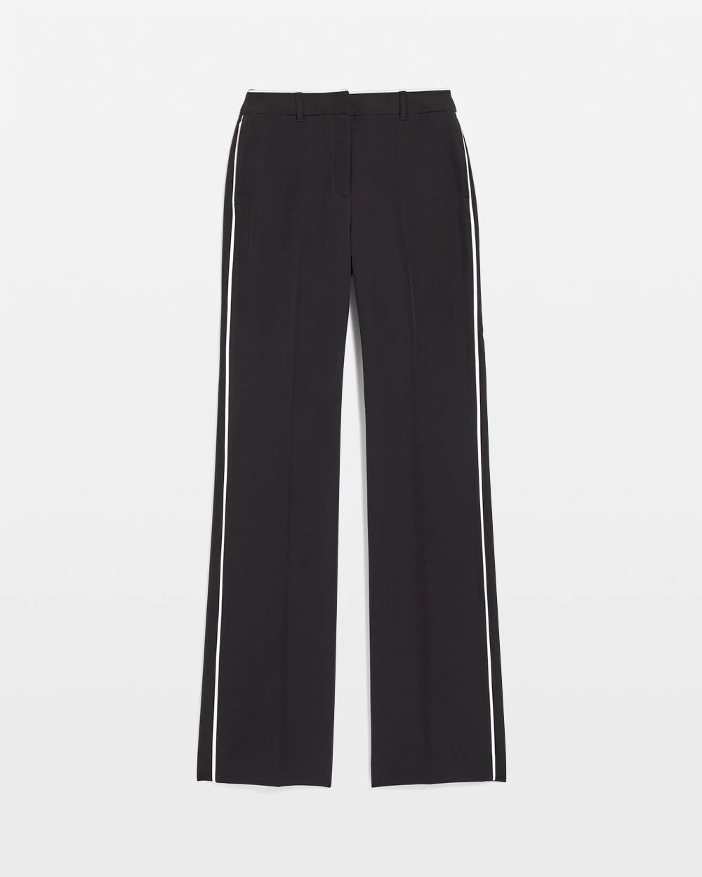High-Rise Relaxed Trouser with Piping click to view larger image.