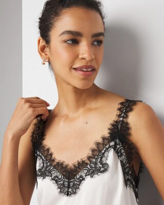 Lace-Trimmed Cami click to view larger image.