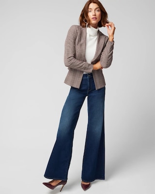 Petite WHBM® Plaid Signature Blazer