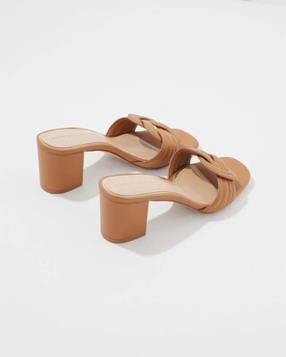 Interlock Leather Sandal click to view larger image.