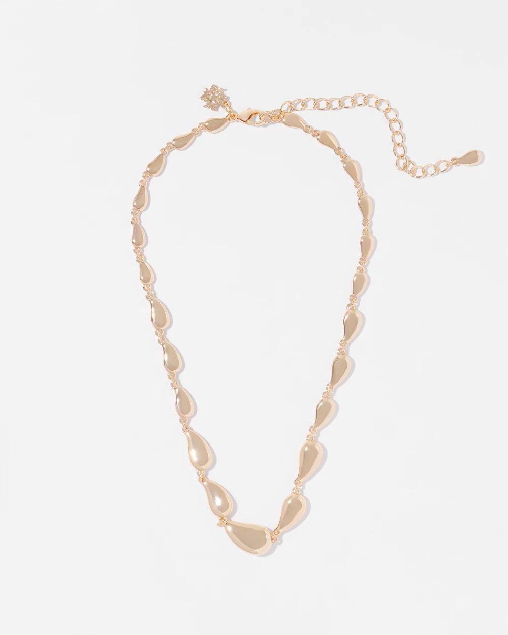 Gold Scalloped Necklace
