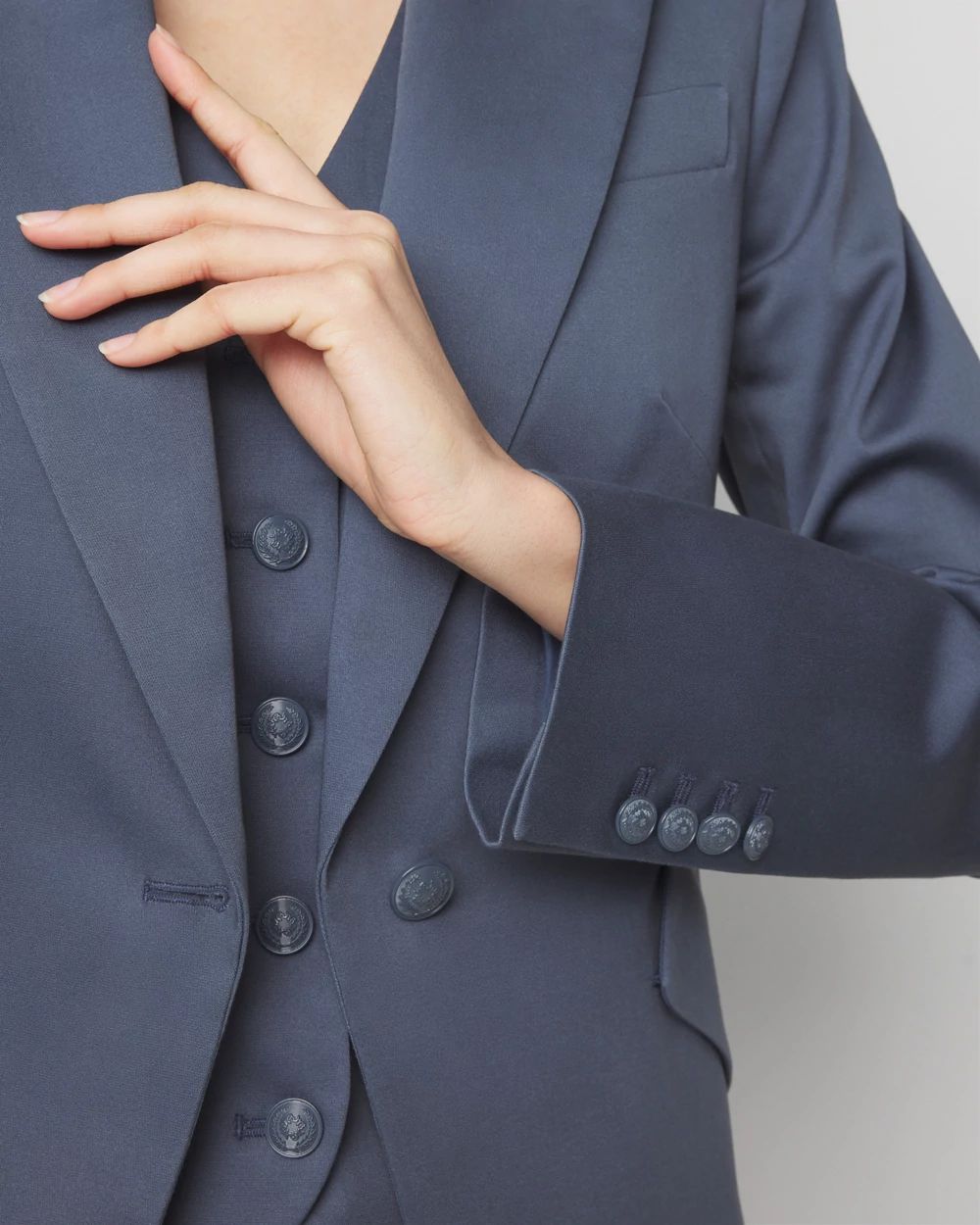 WHBM® Sateen Editor Blazer