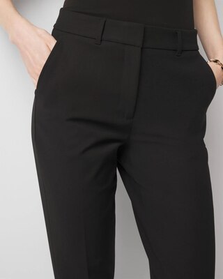 WHBM® Elle Slim Ankle Comfort Stretch Pants click to view larger image.