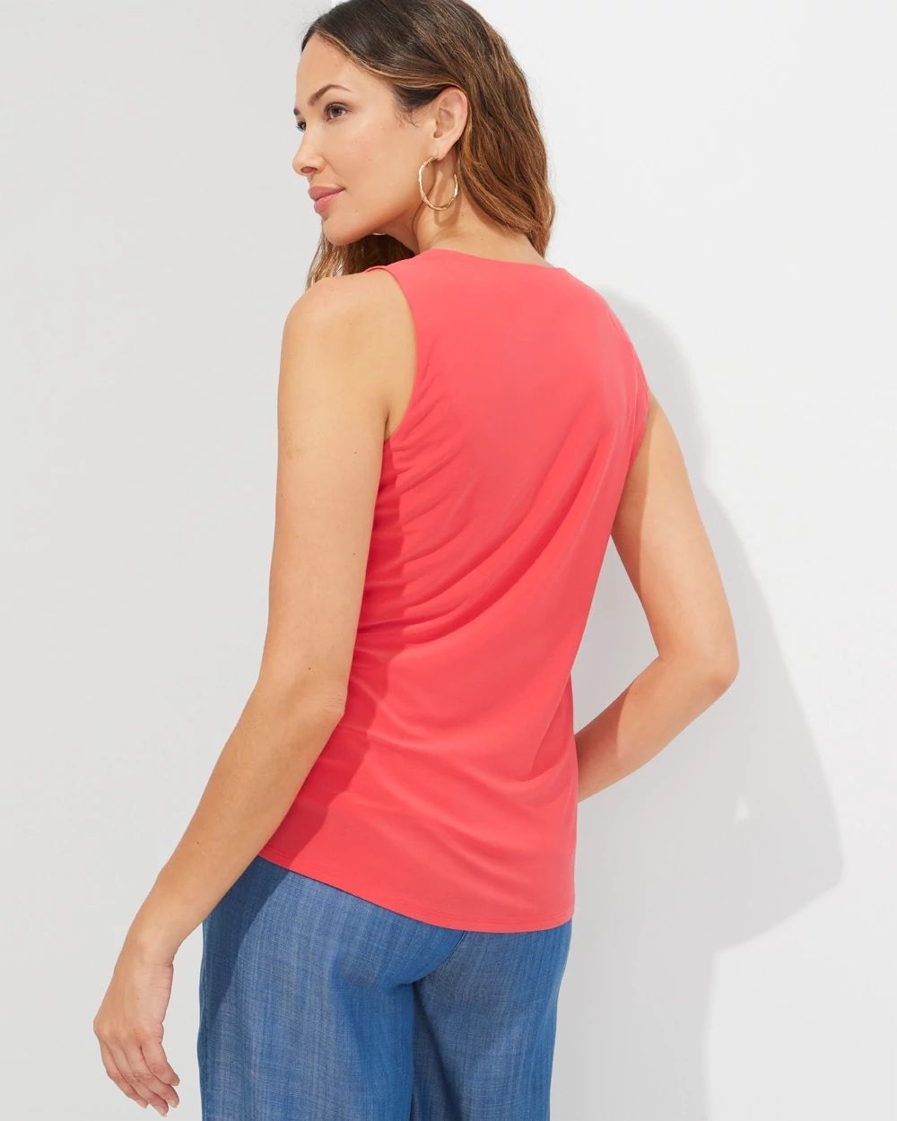 Outlet WHBM Lace-Up Tank Top
