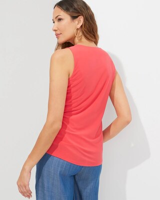 Outlet WHBM Lace-Up Tank Top
