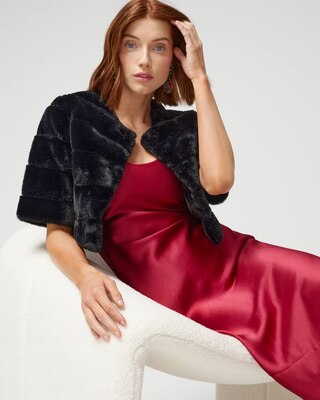 Faux Fur Bolero