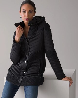 WKND Black Puffer Jacket