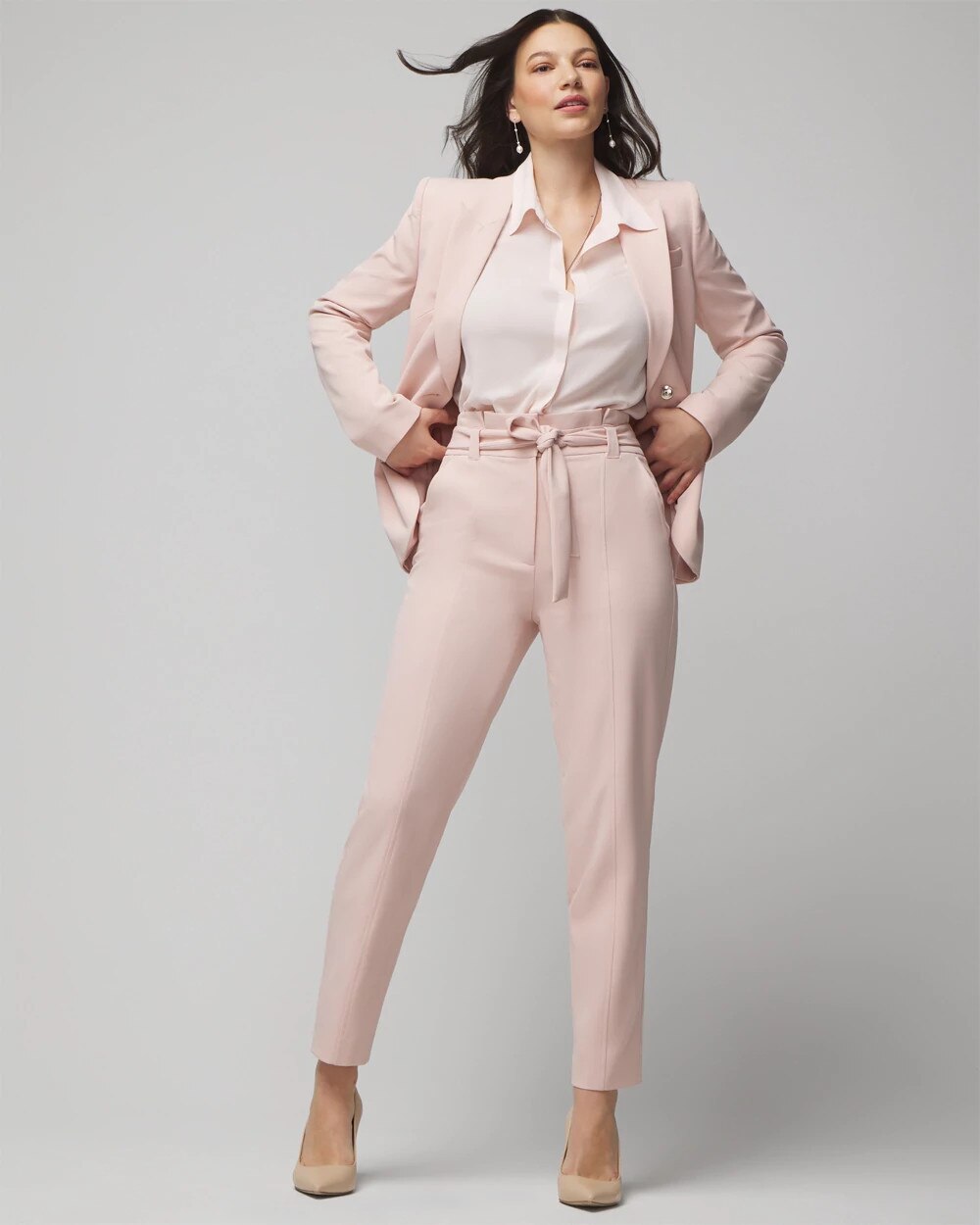 Amazon.com: Work Pants for Women Business Casual High Waist Front Zipper Suit  Pants Slim Fit Ankle Pant Trousers with Pockets Orders Placed : Clothing,  Shoes & Jewelry