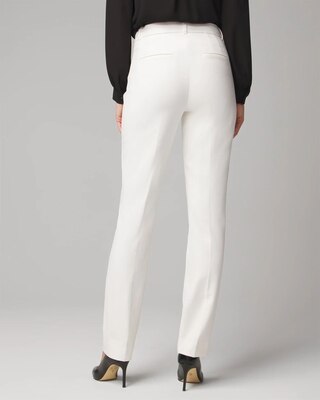 WHBM® Elle Slim Trouser Comfort Stretch Pants click to view larger image.
