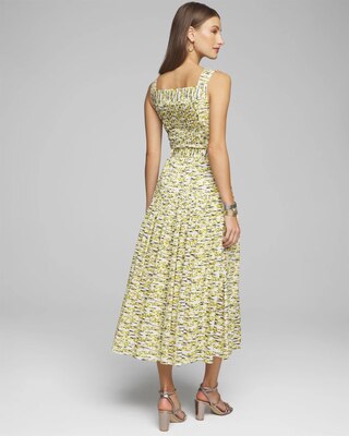 Pleated Utility Dress