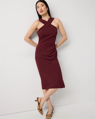 Halter Sheath Dress