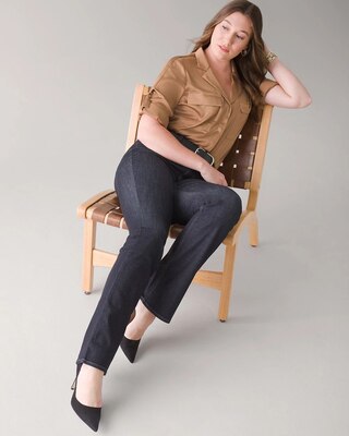 High-Rise Flare Jeans