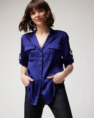 Soft Shirt with Adjustable Sleeves