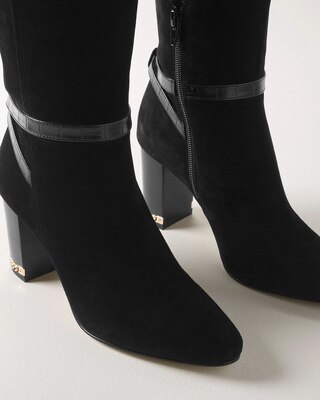 Suede Knee Boots