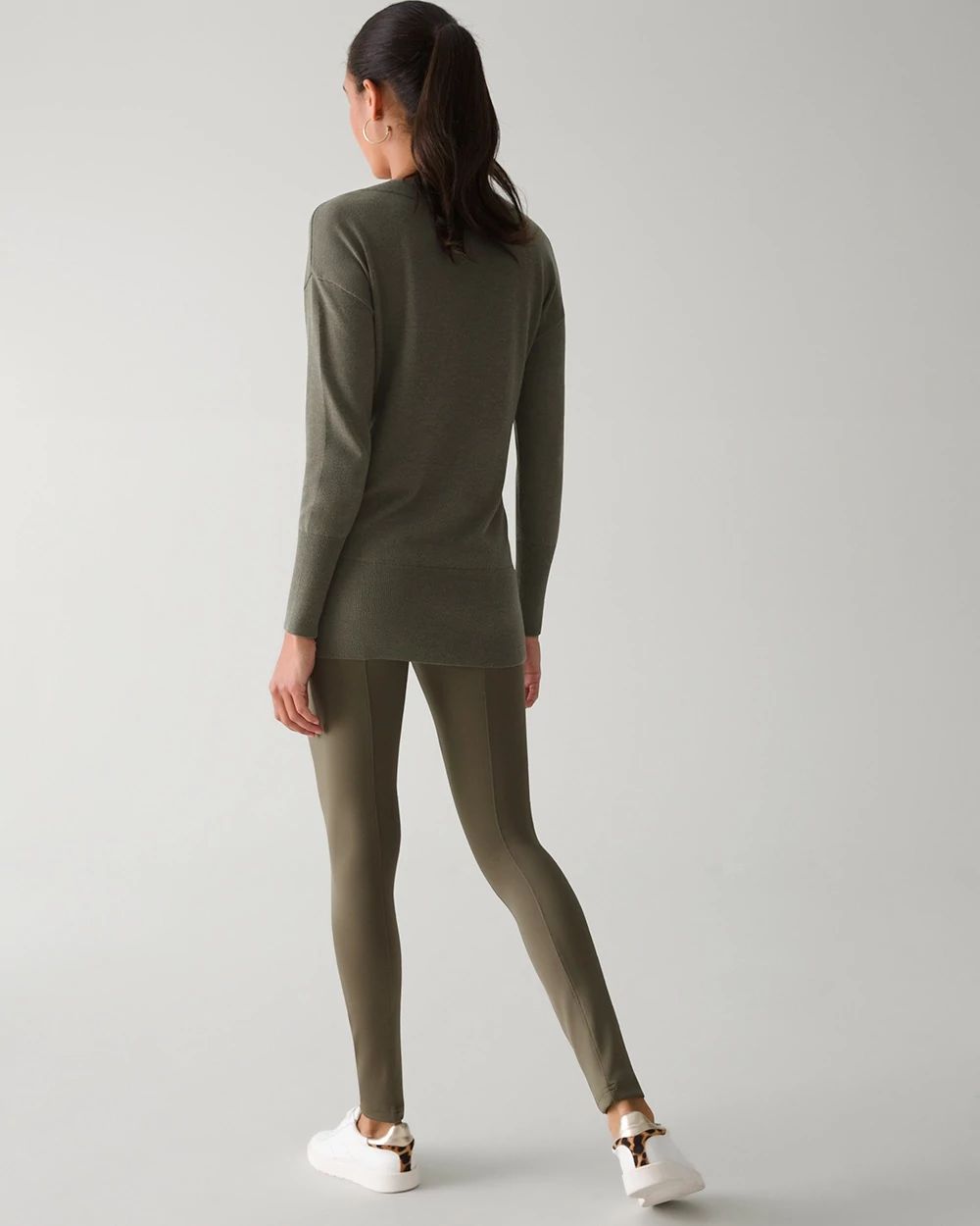 Scuba Knit WHBM Runway Leggings