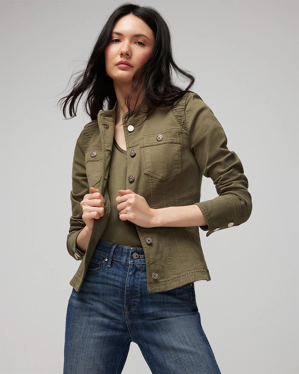 Corset Seamed Pret Jacket