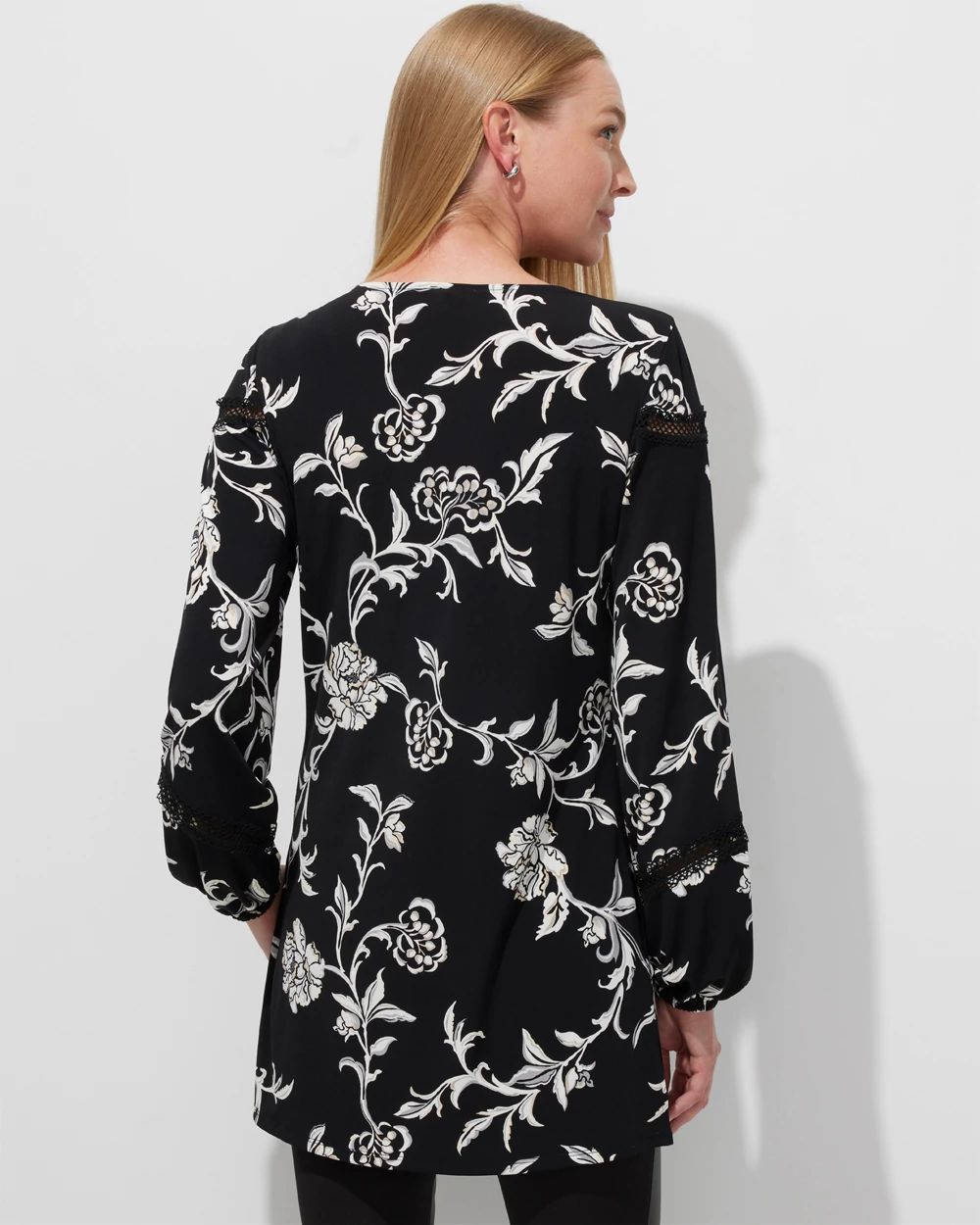 Outlet WHBM Lace Trim Tunic