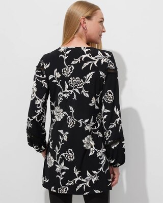 Outlet WHBM Lace Trim Tunic
