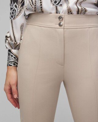 WHBM® Jolie Button Straight Pant click to view larger image.