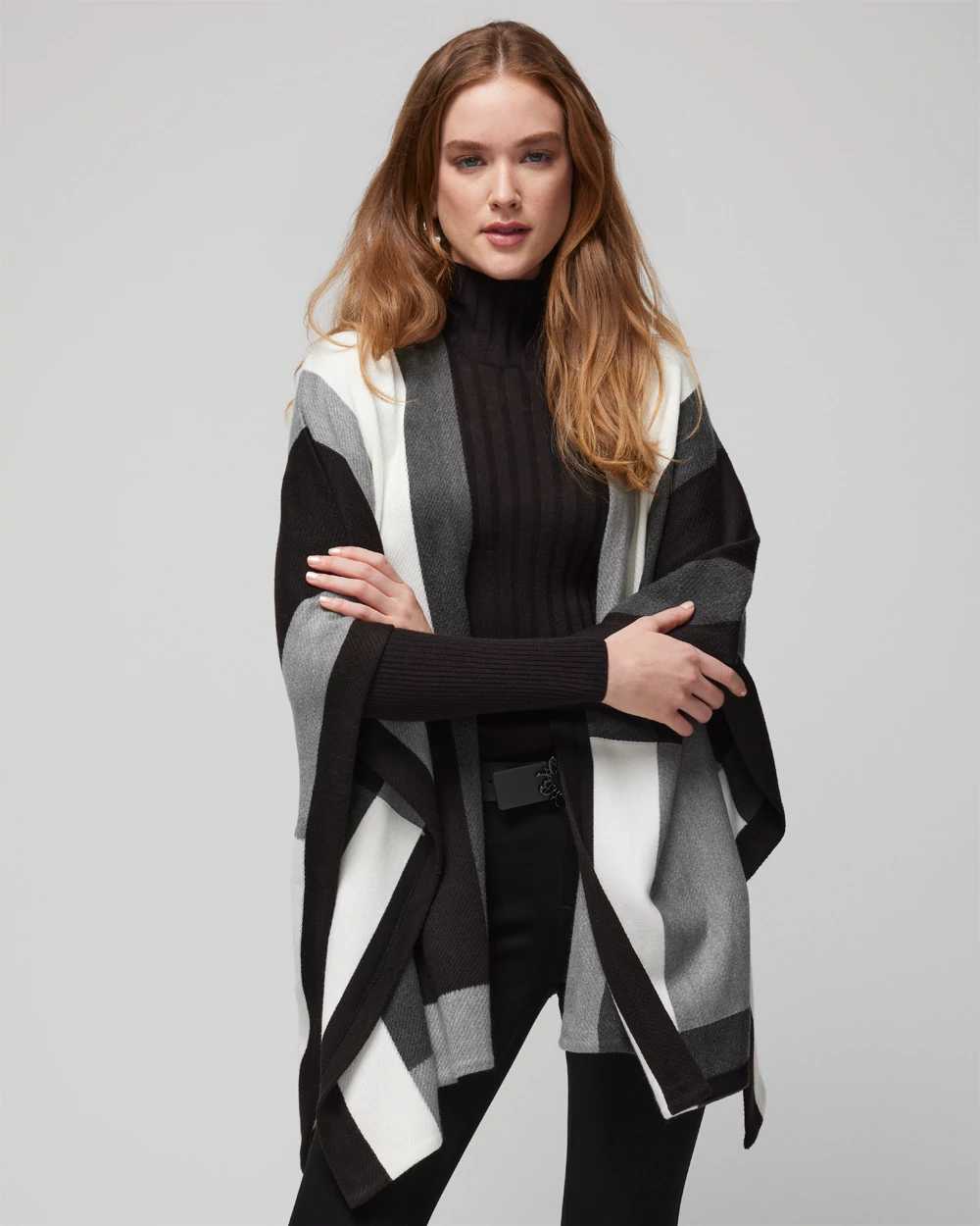 Ruana sweater new arrivals
