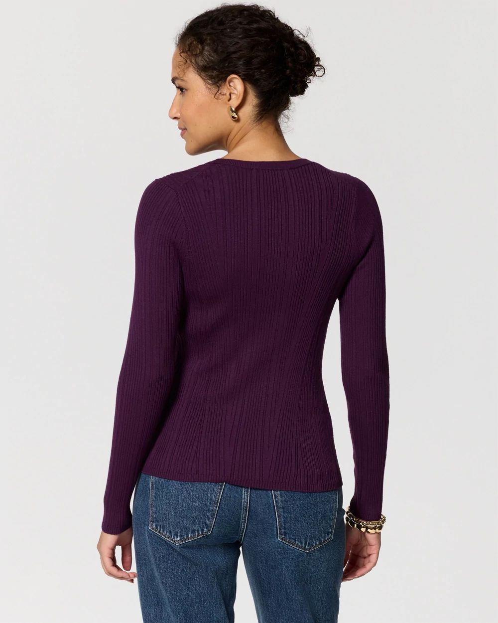 Long Sleeve Crewneck Pullover click to view larger image.