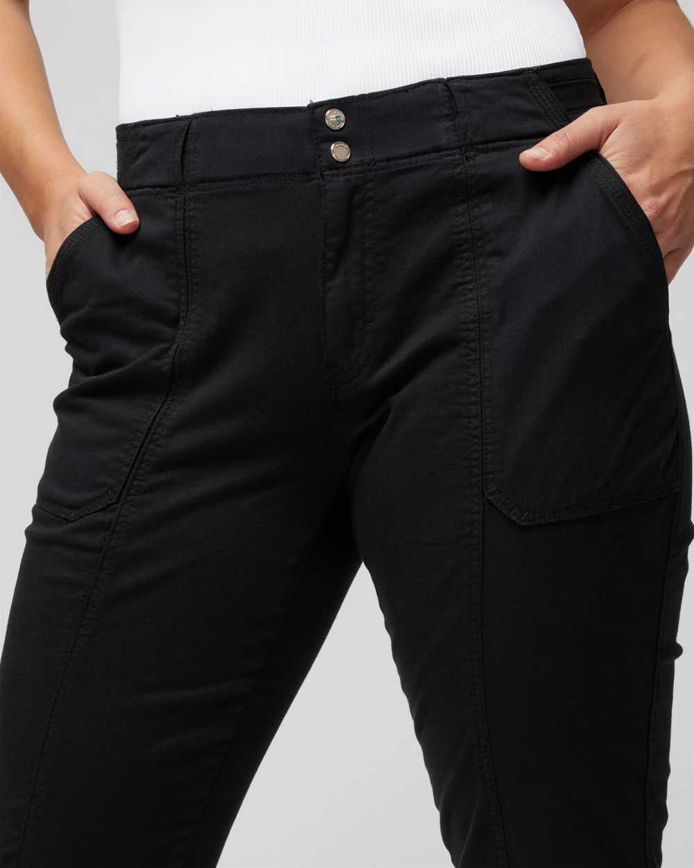 Curvy crop pants shop