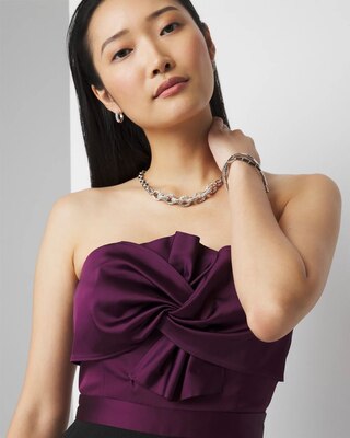 Strapless Twist Jumpsuit click to view larger image.