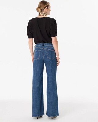 High-Rise Wide Leg Jeans click to view larger image.