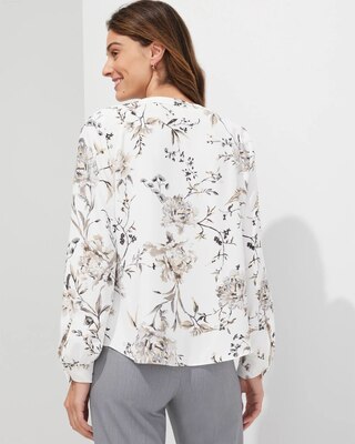 Outlet WHBM Soft Button-Down Shirt