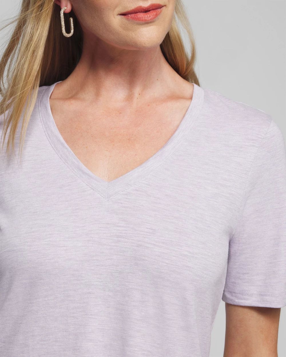 Outlet WHBM V-Neck Foundation Tee