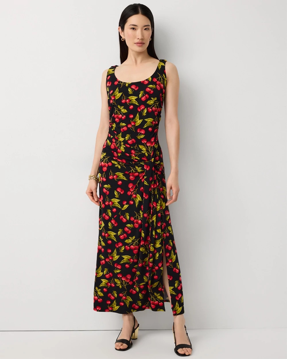 Sarong Midi Dress
