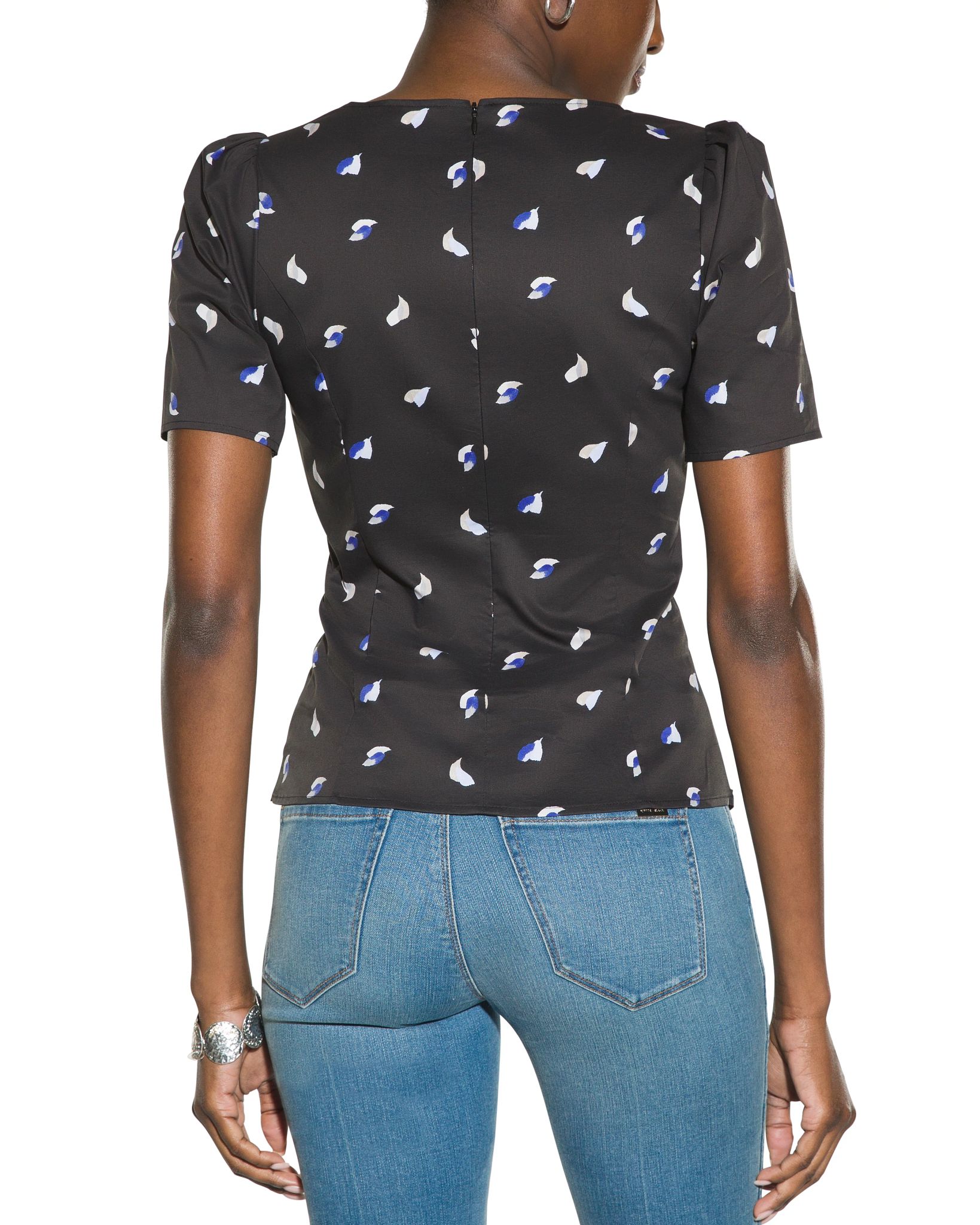 Outlet WHBM Poplin Top