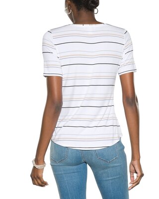 Outlet WHBM V-Neck Foundation Tee