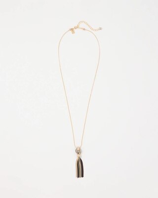 Fringe Pendant Necklace click to view larger image.