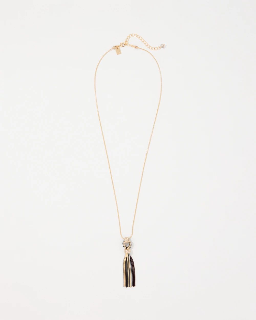 Fringe Pendant Necklace click to view larger image.