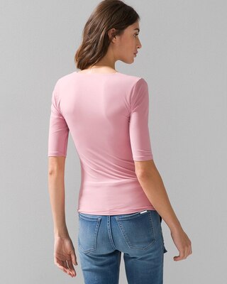 WHBM® FORME Elbow-Sleeve Top click to view larger image.