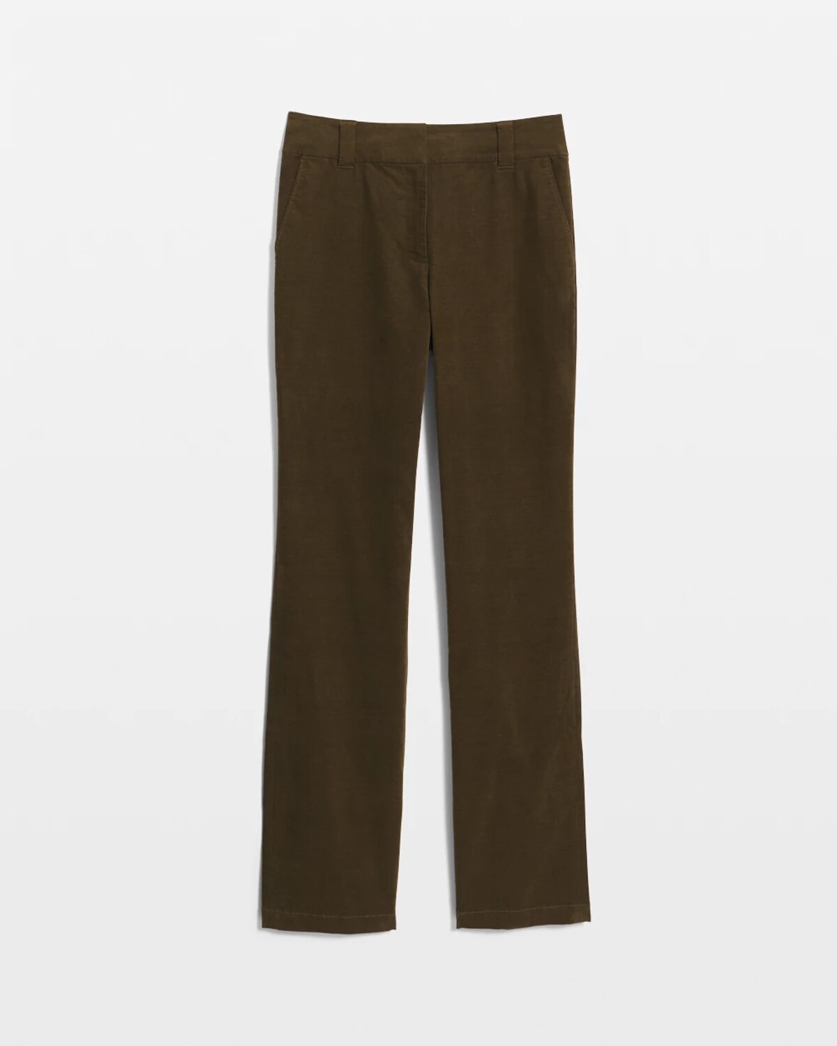 White House Black Market Petite High-rise Riley Corduroy Trousers