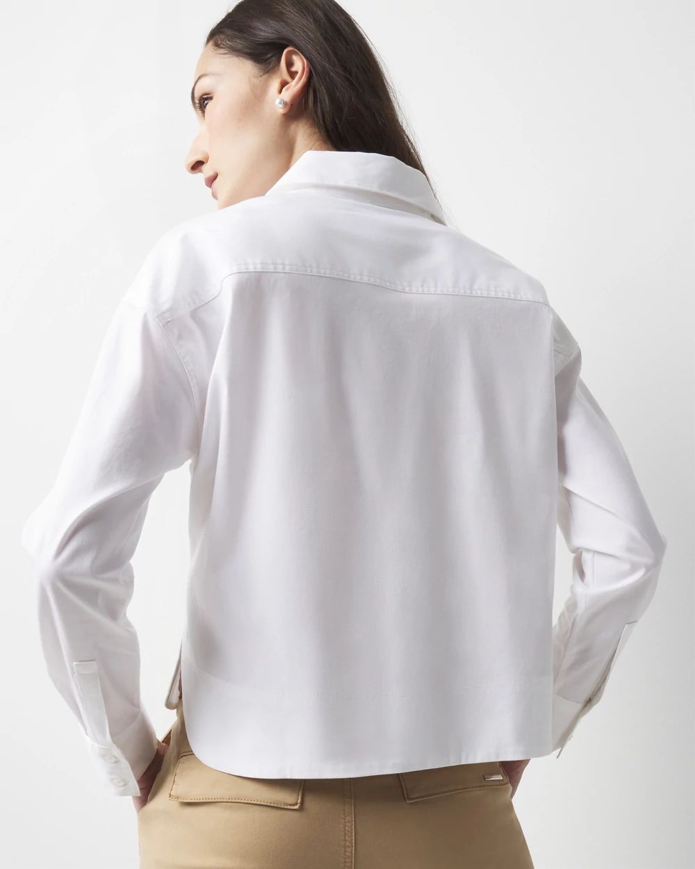 Pocket Poplin Shirt click to view larger image.