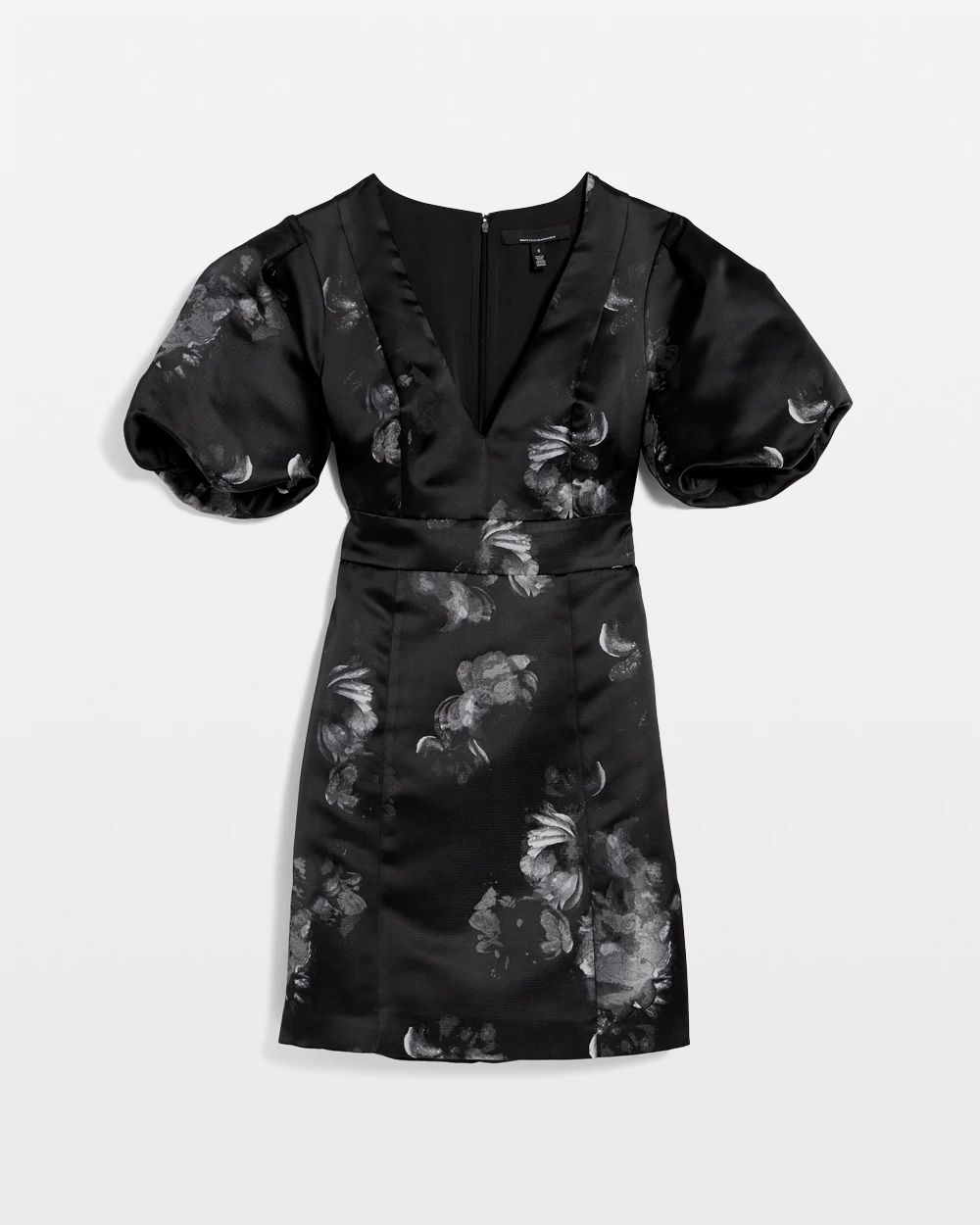 Puff Sleeve Mini Dress