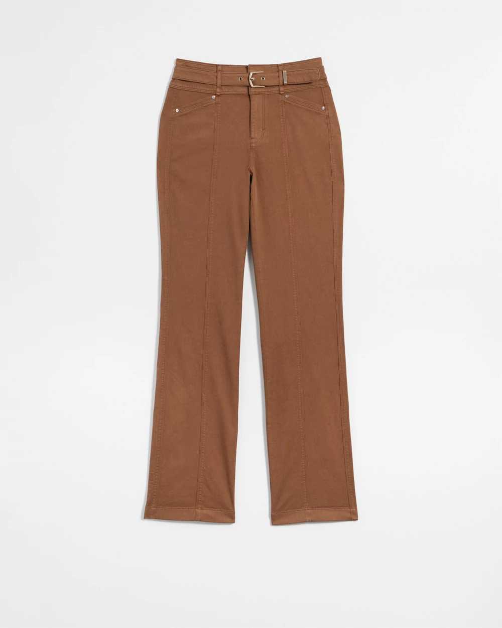 Extra High-Rise Belted Trouser Pant click to view larger image.